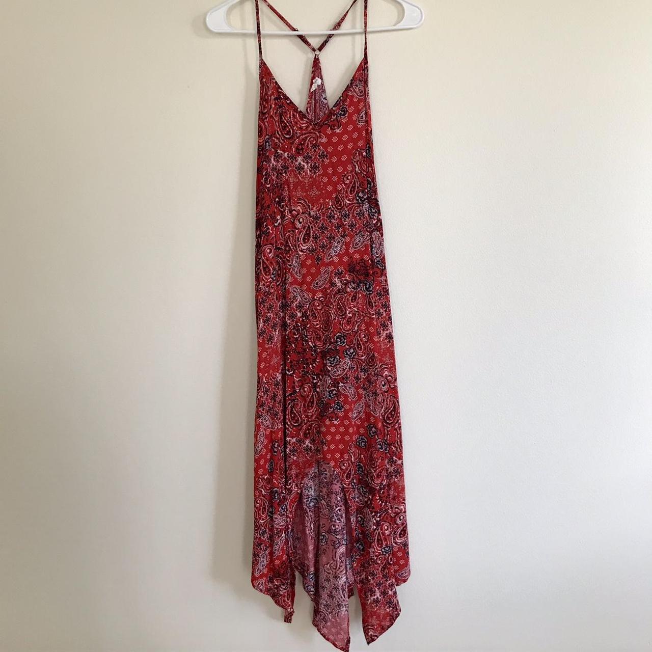 adorable retro bandana 70s style dress :) Hardly... - Depop