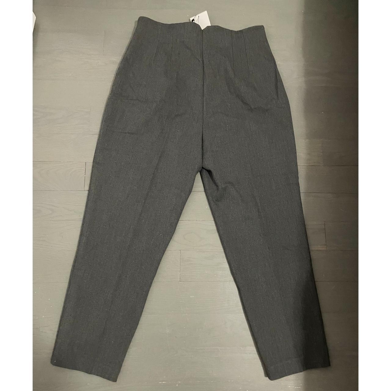 Zara Women's Grey Trousers (2)