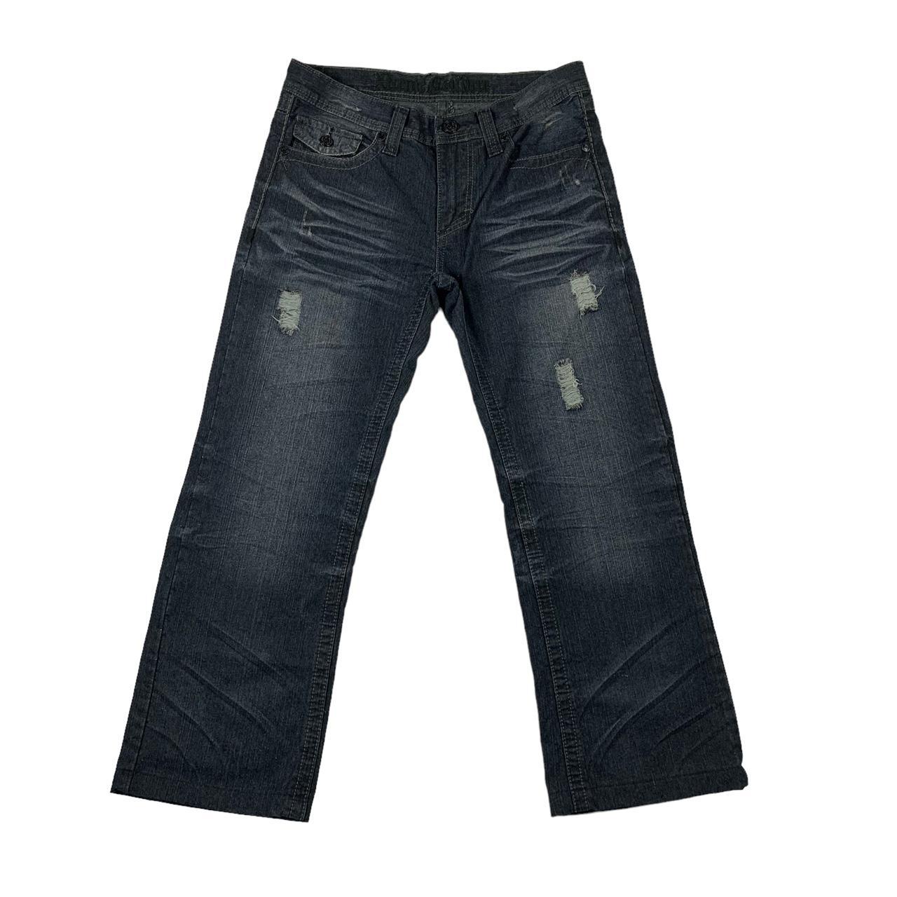 Y2K Xtreme Couture Jeans Size 30 Measurements:... - Depop