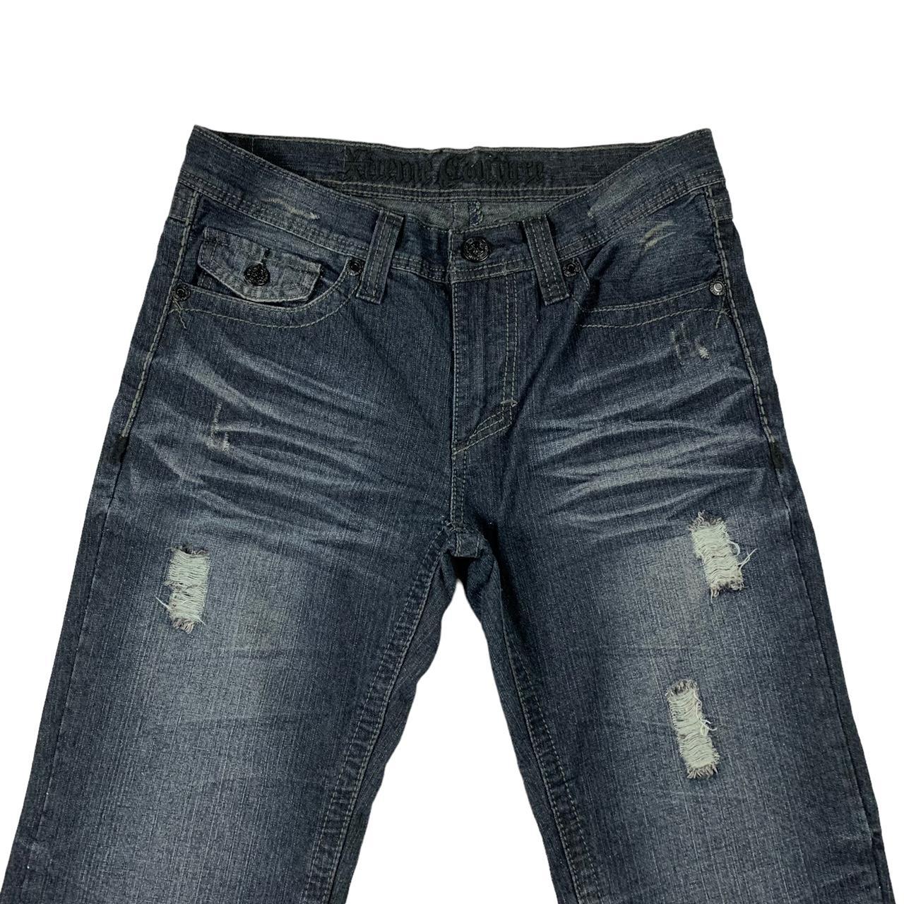 Y2K Xtreme Couture Jeans Size 30 Measurements:... - Depop