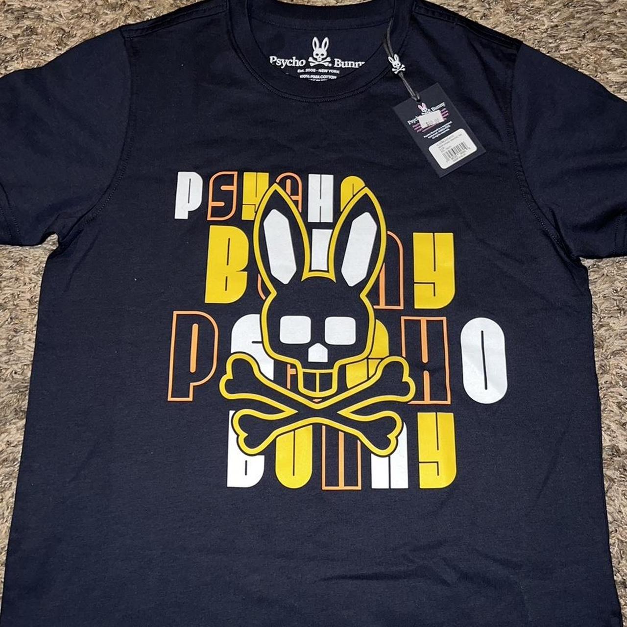 Psycho Bunny Men's Navy T-shirt (4)