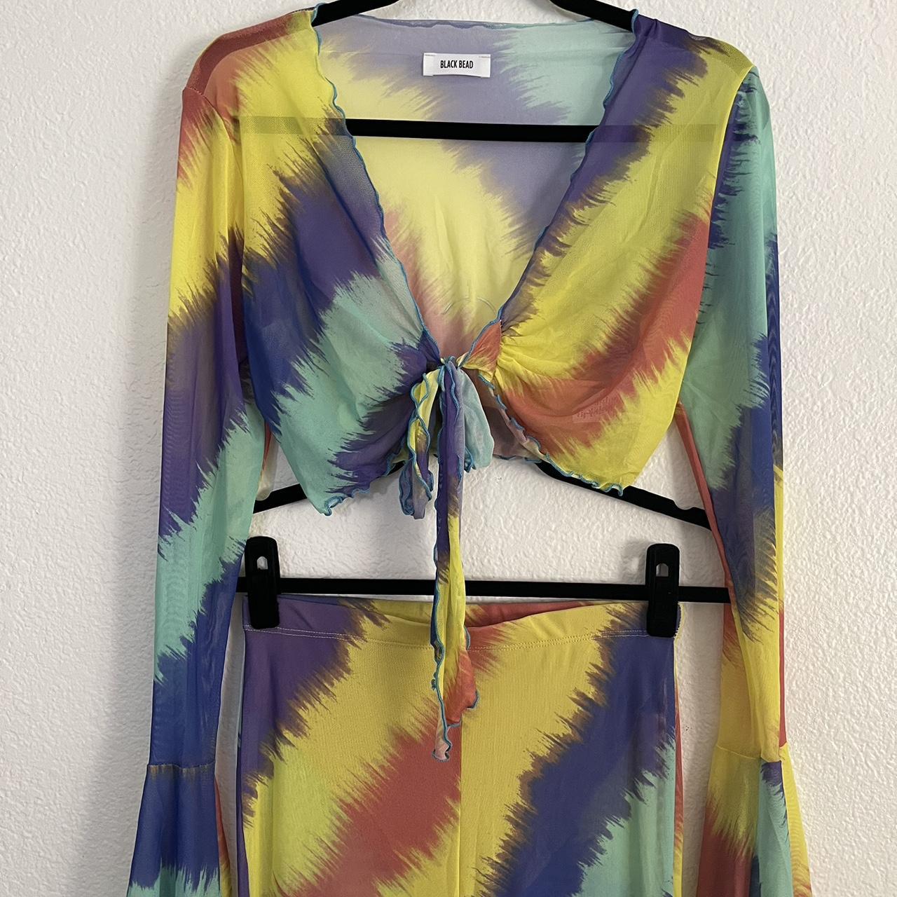 Iheartraves set top is size XL and bottoms are a - Depop