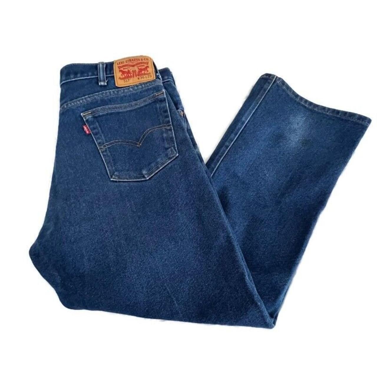 VTG Levis Mens Jeans 517 Boot Cut 36 x 28 Made in. Depop