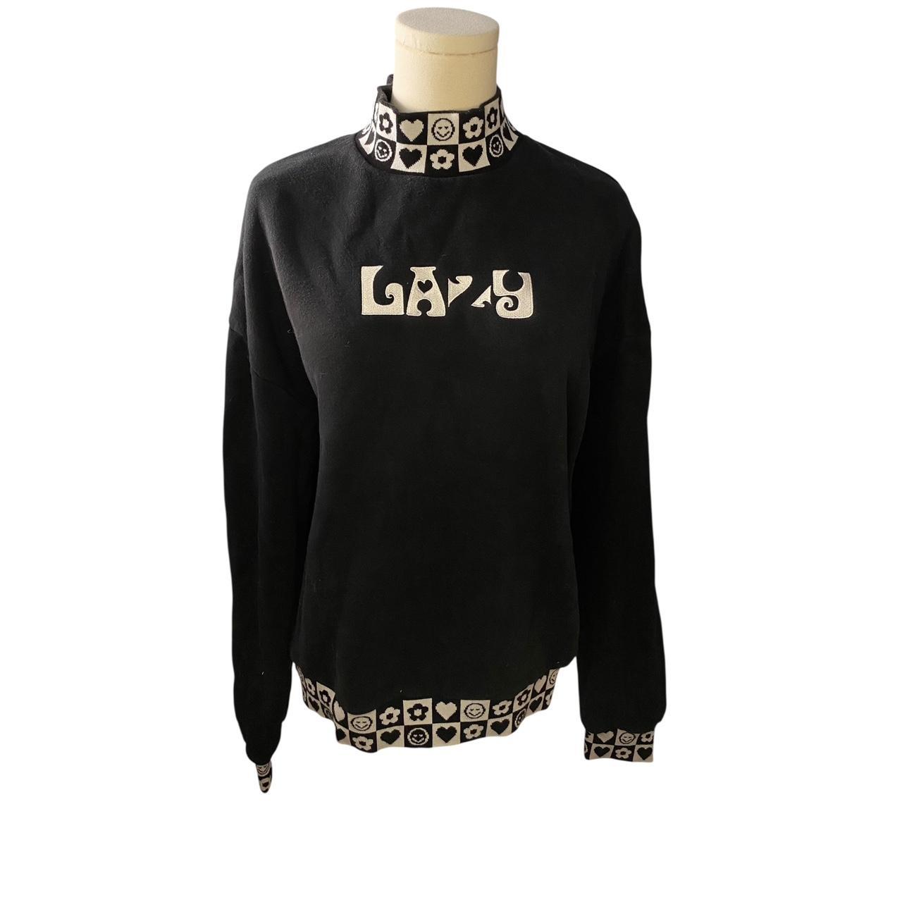 Lazy Oaf Women's Sweater - Black - S – Lazy Oaf b… - image 1