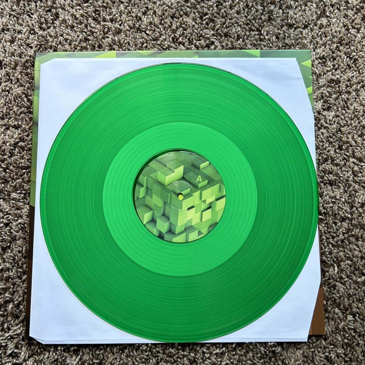 Rare C418 Minecraft Transparent Green Vinyl Record - Depop