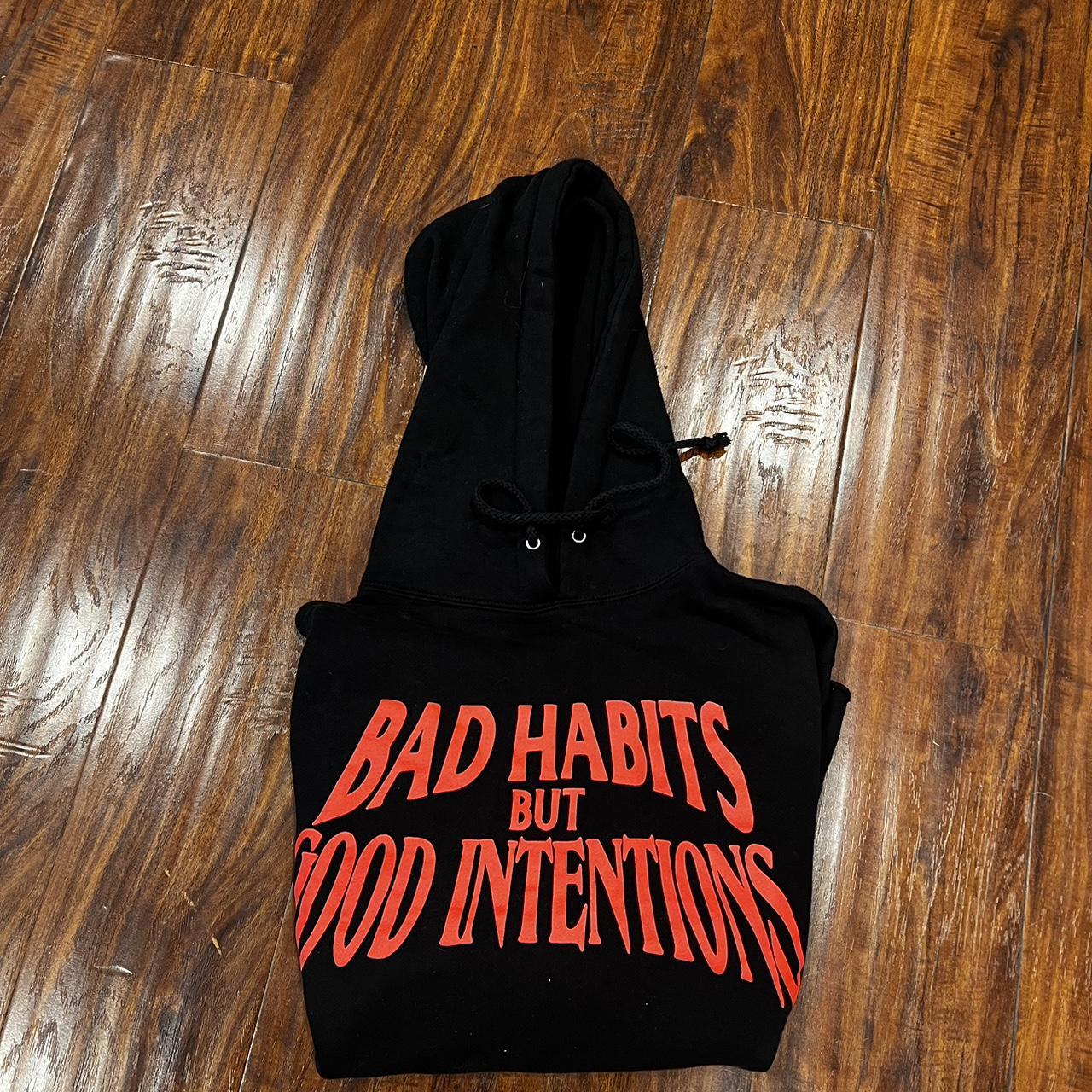 Vlone bad cheap habits hoodie