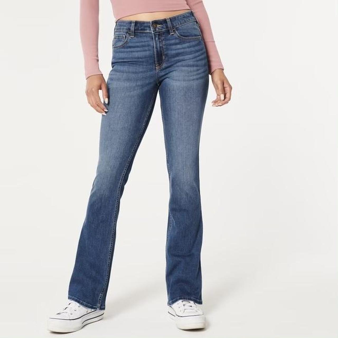 Low Rise Bootcut Jeans Hollister White Jeans Womens Hollister Low