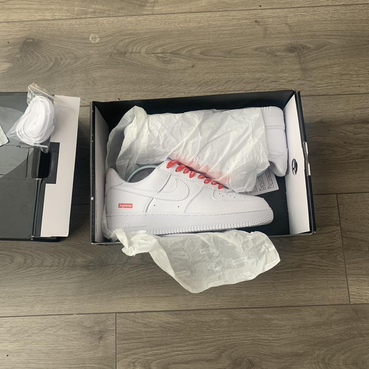 supreme air forces with supreme laces