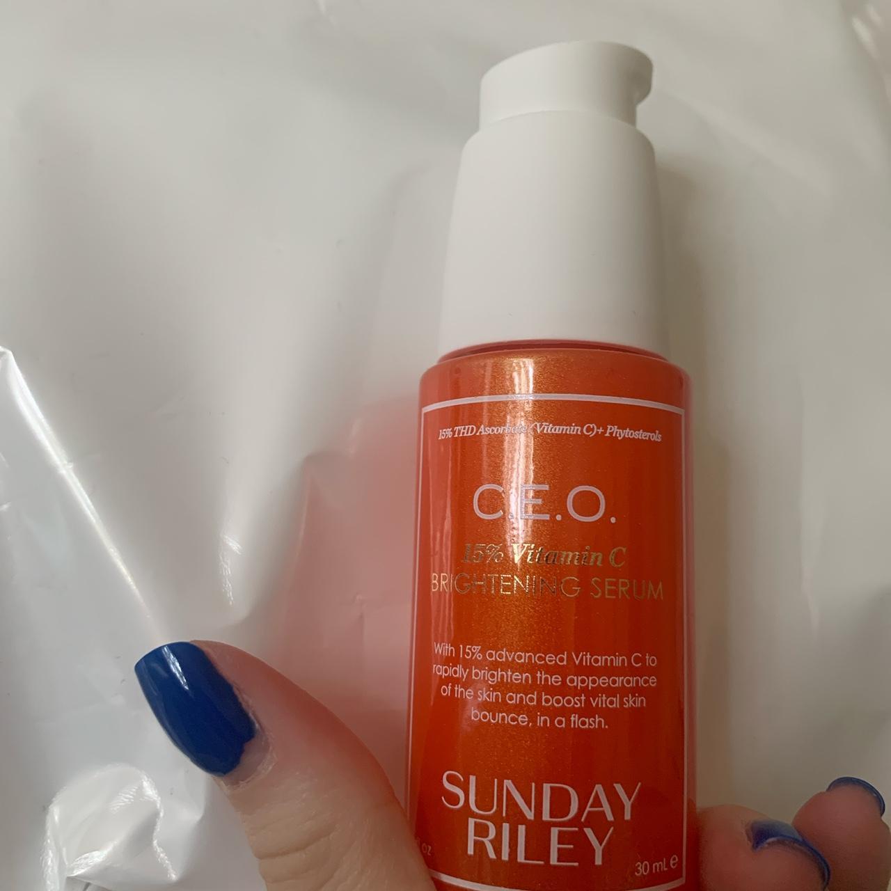 Never used, c.e.o Sunday Riley vitamin c brightening... Depop