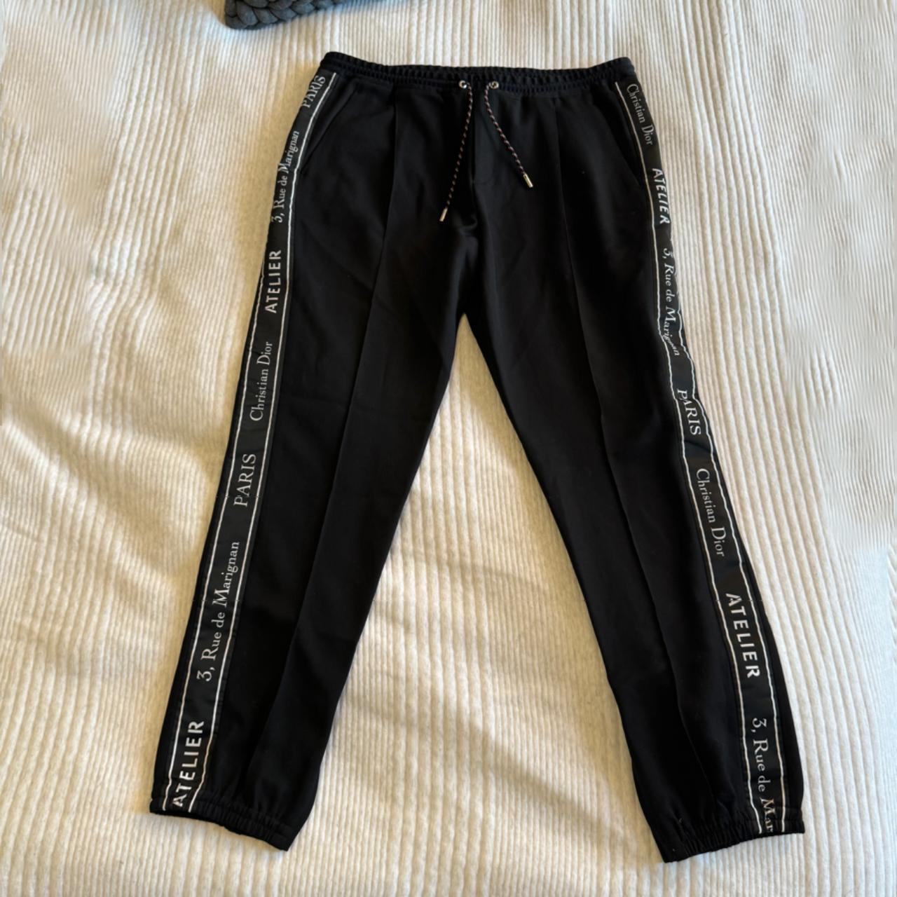Dior Homme Atelier Taped Seam Monogram Track Pant In | Depop