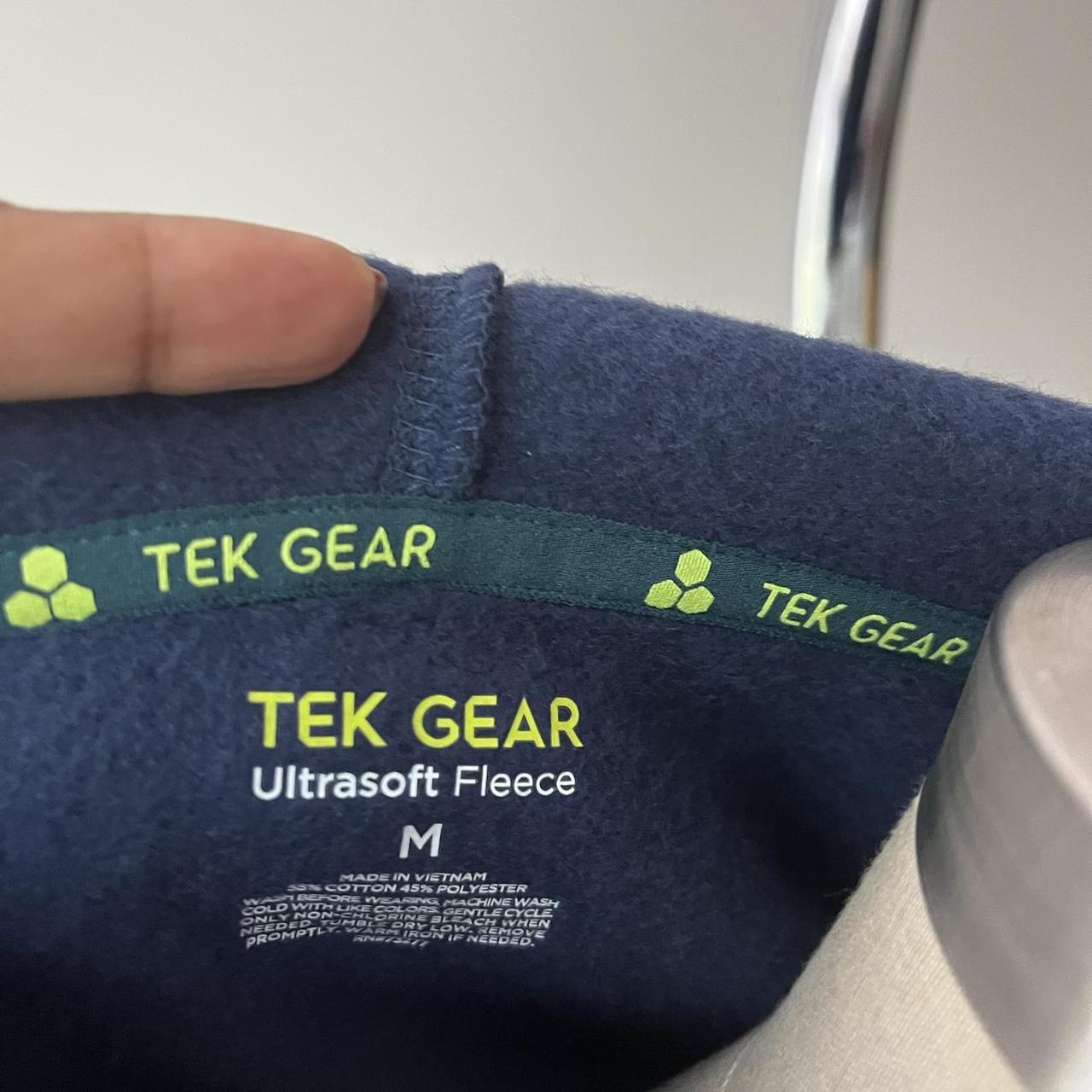 NWT Mens Blue Tek Gear Ultrasoft Fleece Pullover - Depop