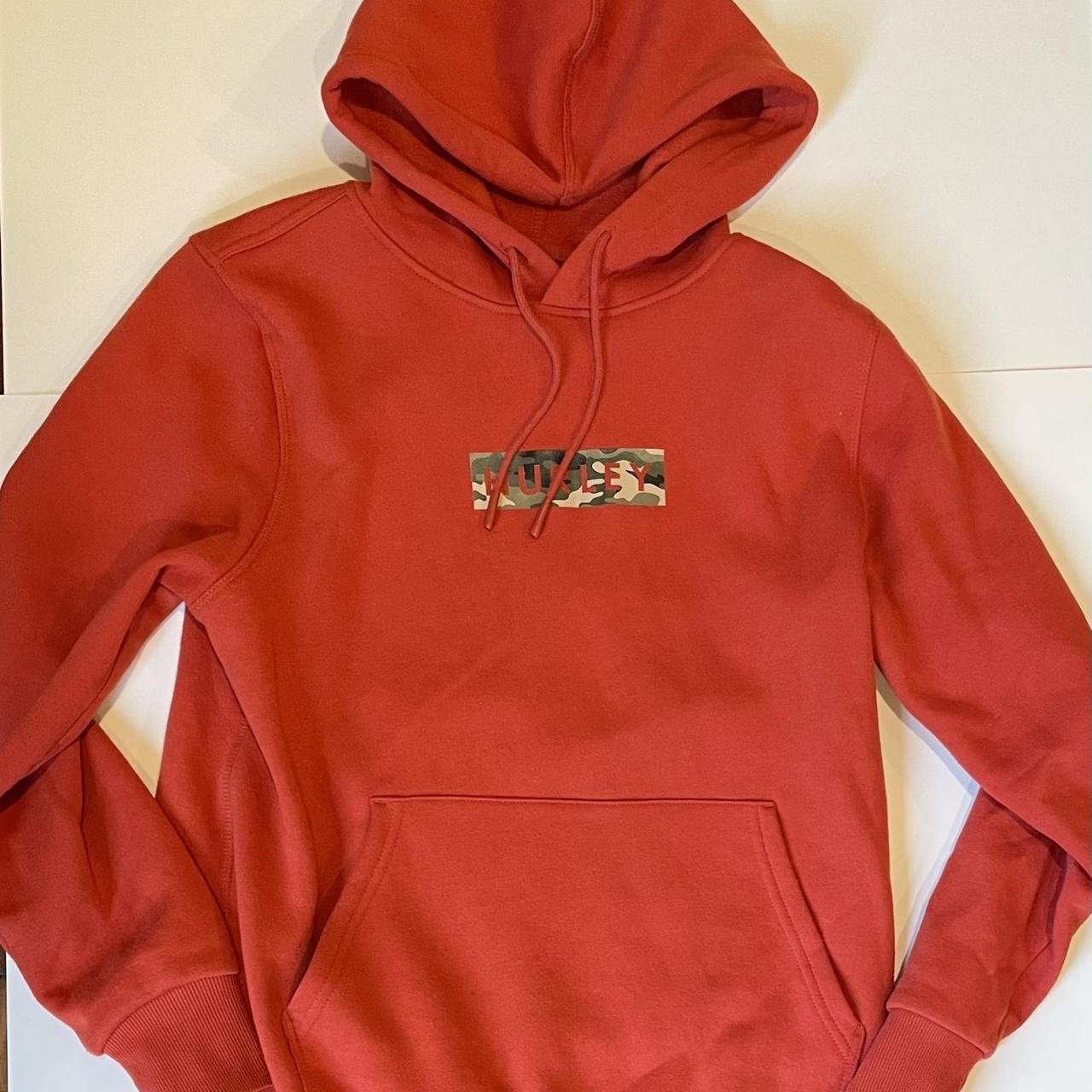 Hurley red outlet hoodie