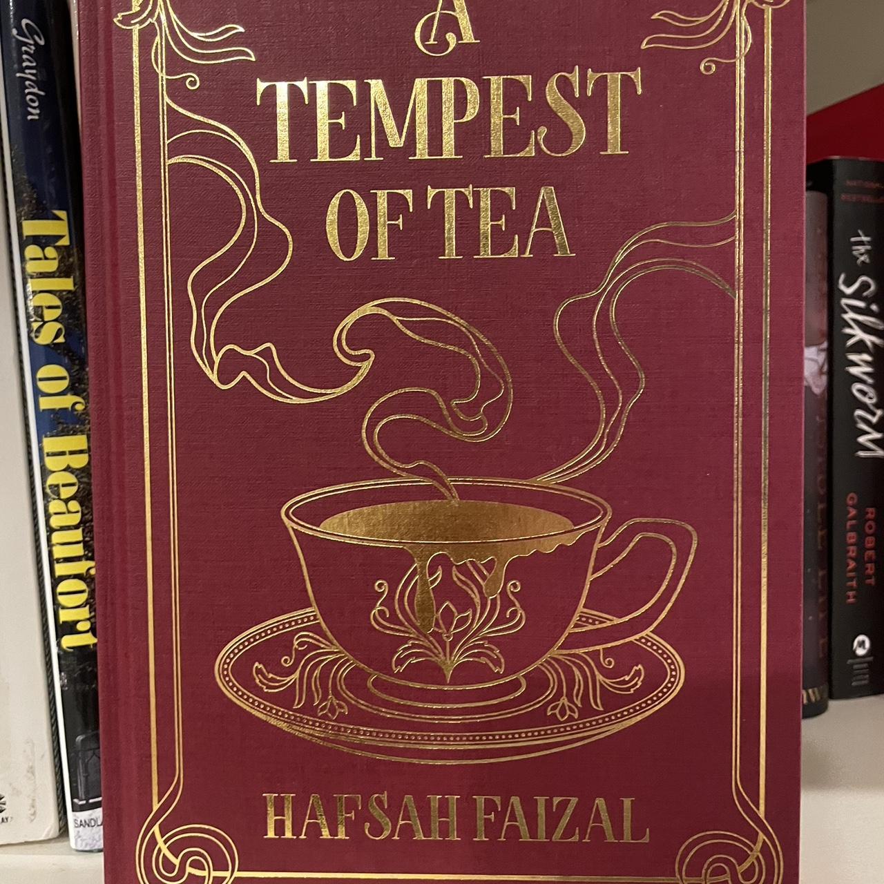 brand new fairyloot a tempest of tea by hafsah... Depop