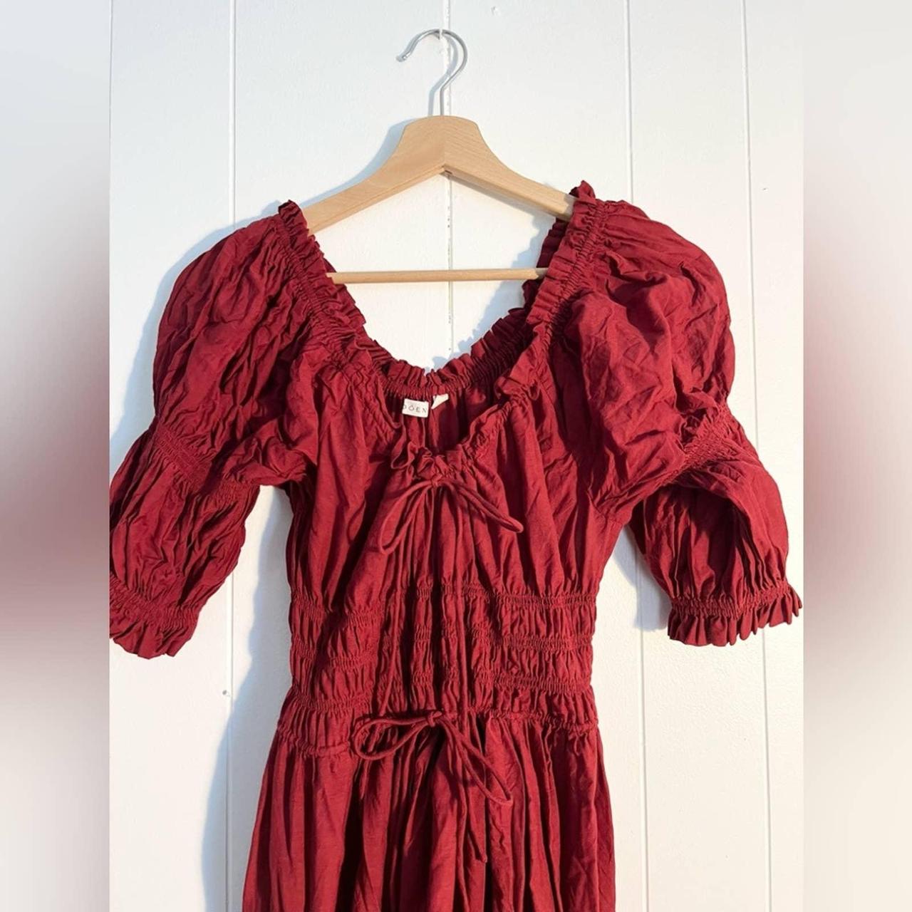 Christy Dawn Women's Red Dress | Depop