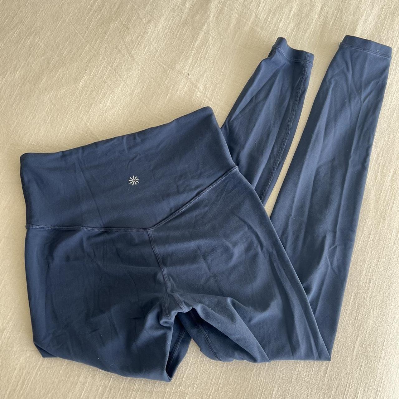 Athleta blue leggings • size XS • great condition,... Depop