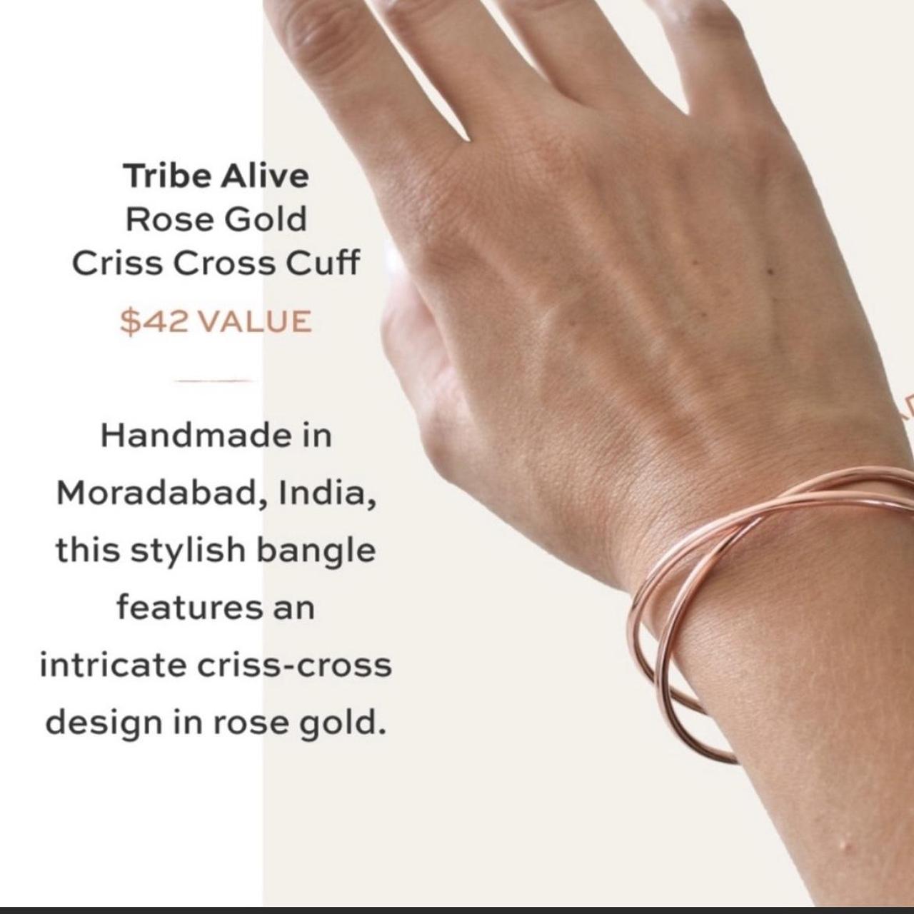 Tribe alive criss cross cuff outlet bracelet