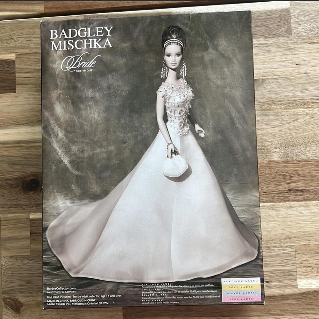 NIB Barbie Badgley Mischka Bride Doll Collectible...