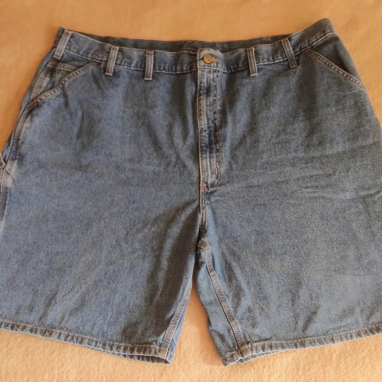 Mens denim shorts outlet size 48