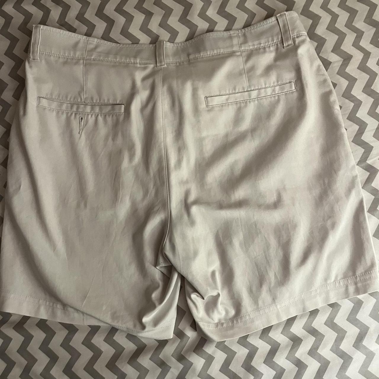 white golf shorts - size 34 - great condition - PGA... - Depop