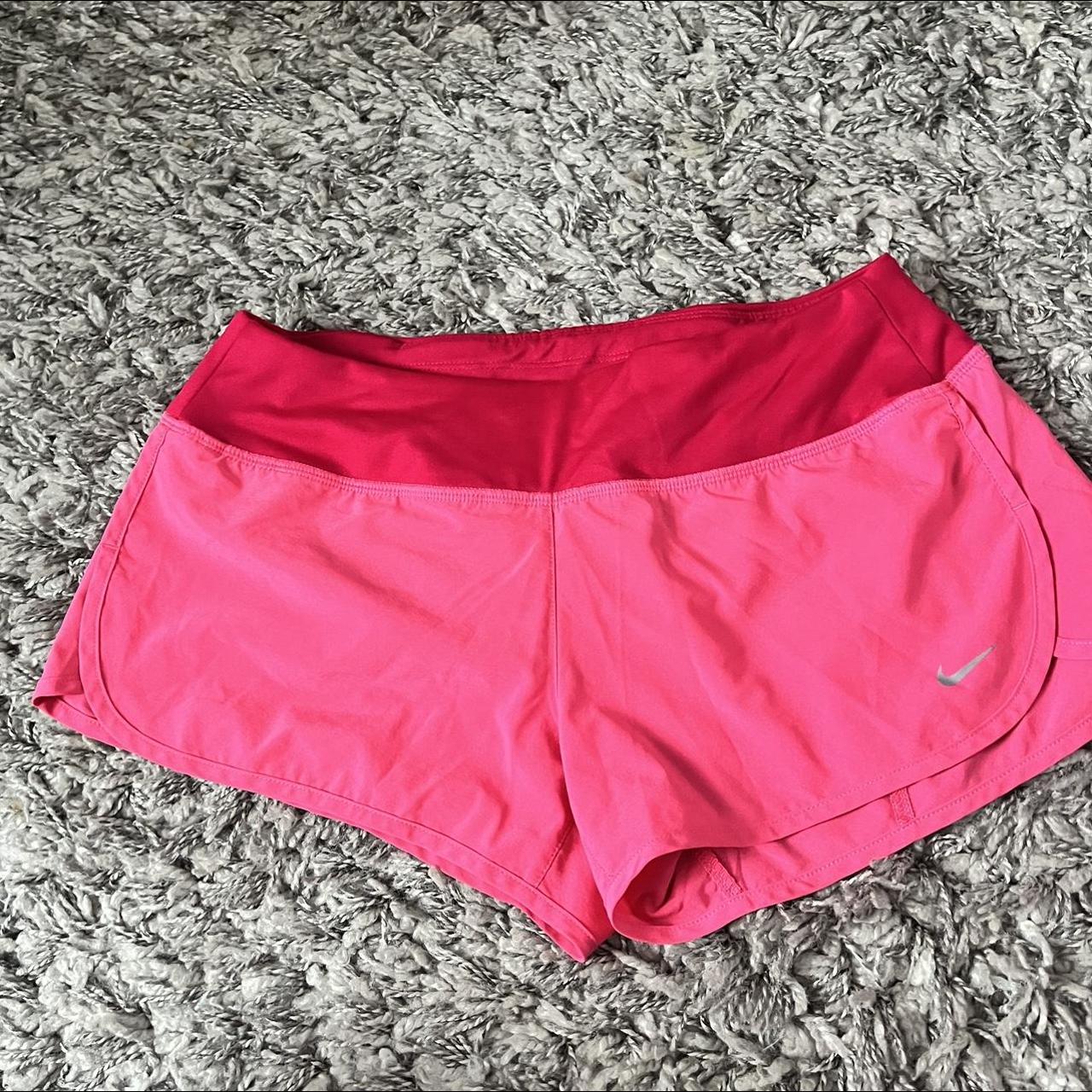 pink shorts nike