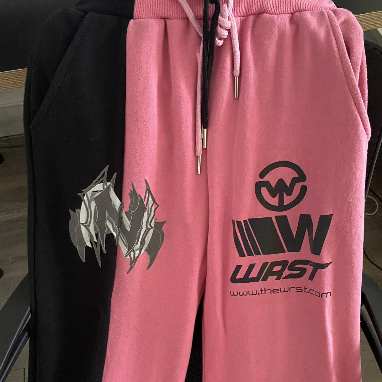 Vetements Men's Pink and Black Joggers-tracksuits (4)