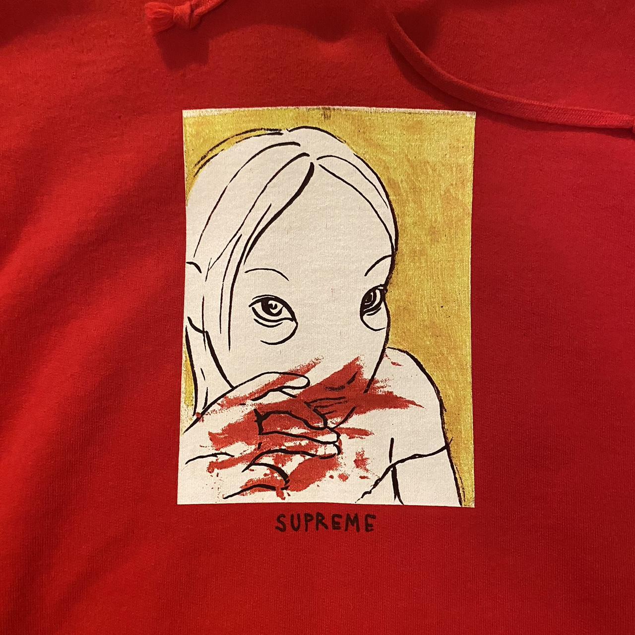 Supreme RARE Nose Bleed Hoodie Size M (fits like a... - Depop