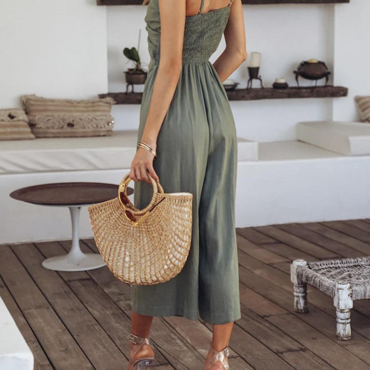 HELLO MOLLY Ducking and Diving Jumpsuit in... Depop