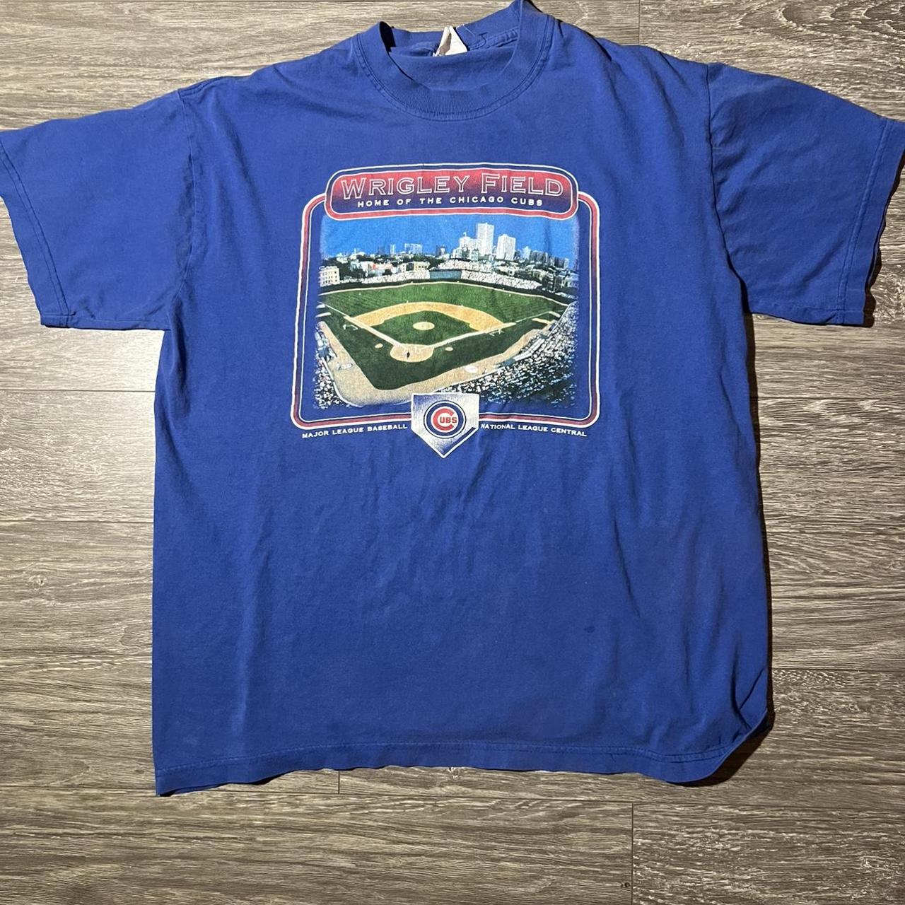 MLB Men's Blue T-shirt | Depop