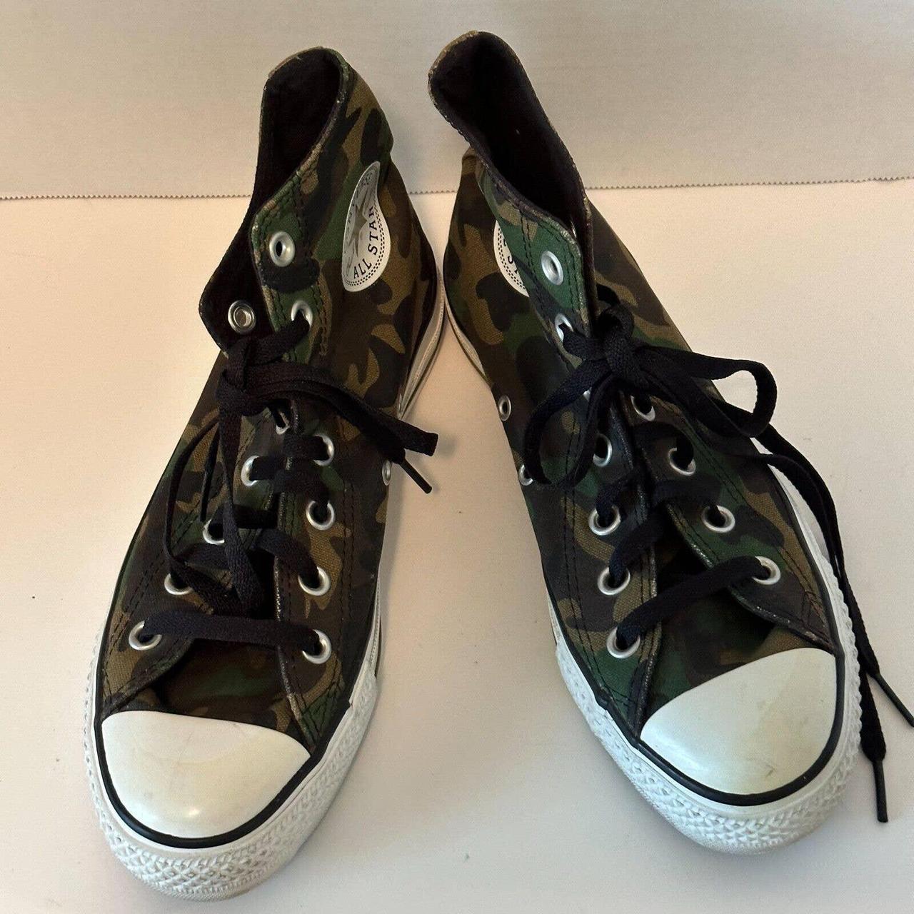 Camo converse on sale high tops