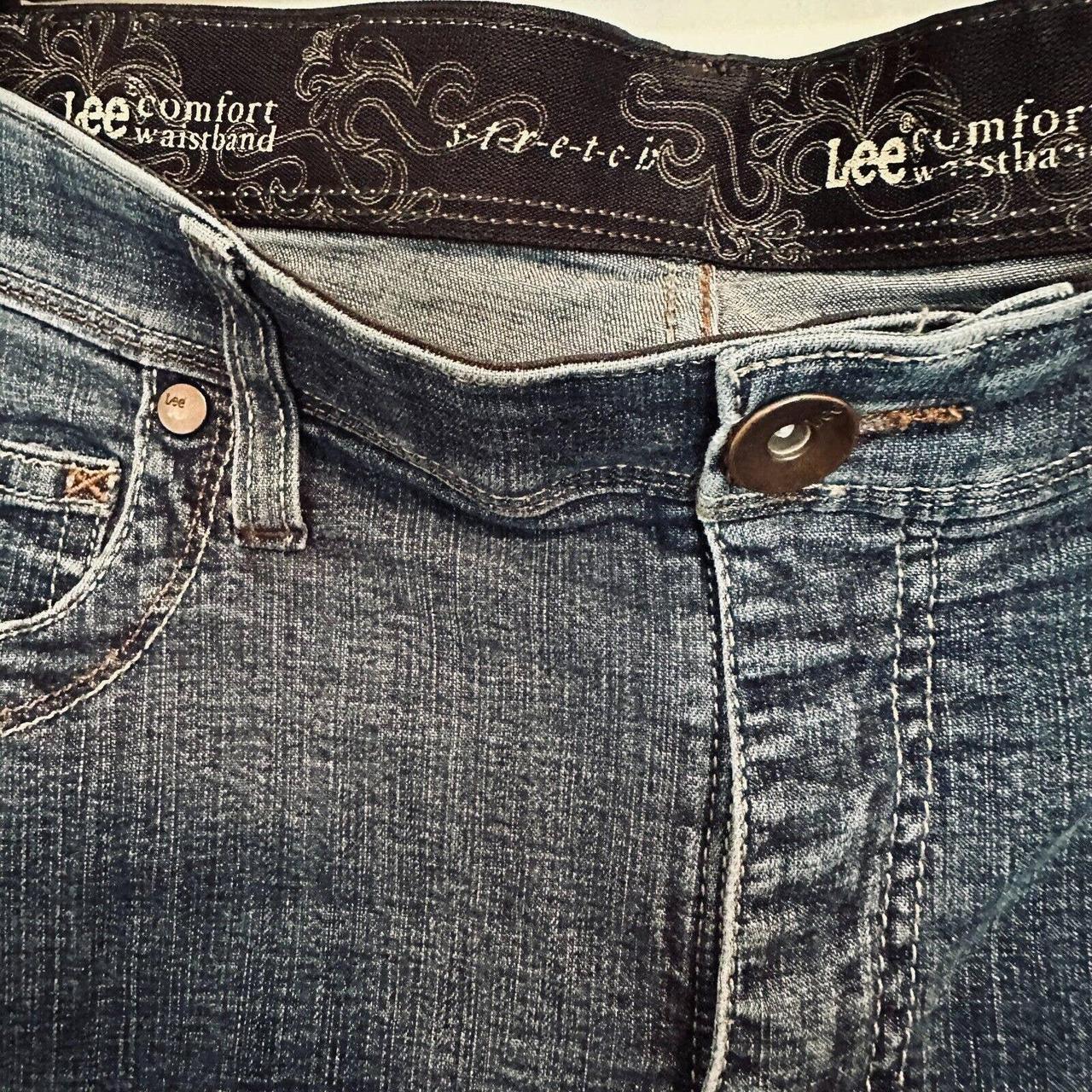 Lee Comfort Waistband Jeans Stretch Women's 34x27 - Depop