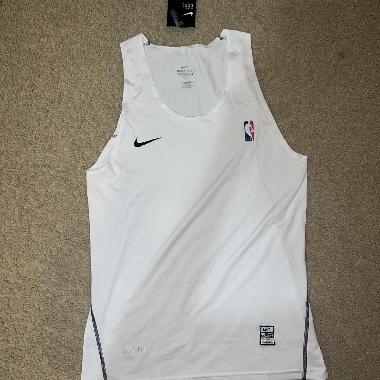 Nike EYBL NBA compression tank shirt M and large - Depop