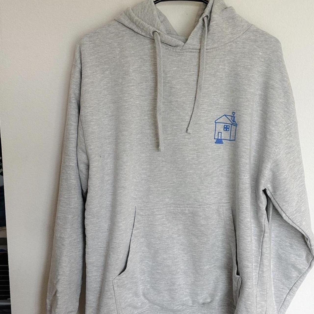 grey harry styles love on tour hoodie - Depop