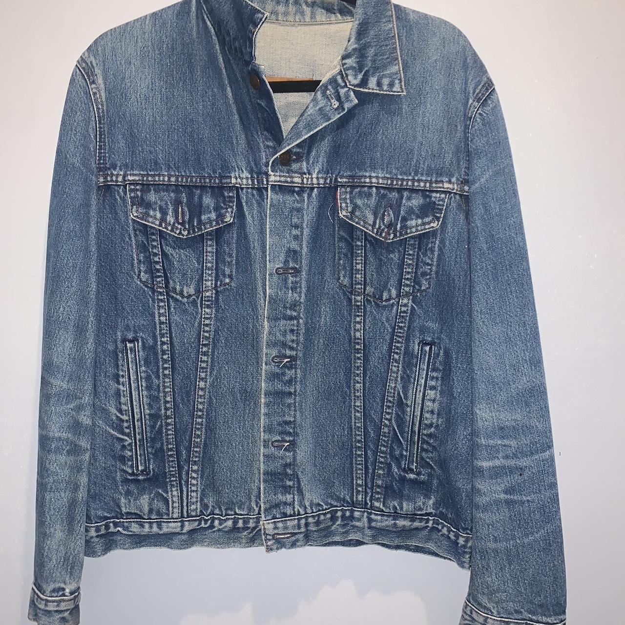 70s Levi’s denim jacket Tags cut off... - Depop