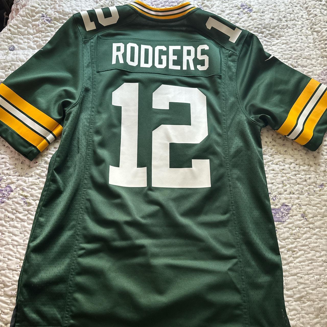 100% authentic Aaron Rodgers jersey from - Depop