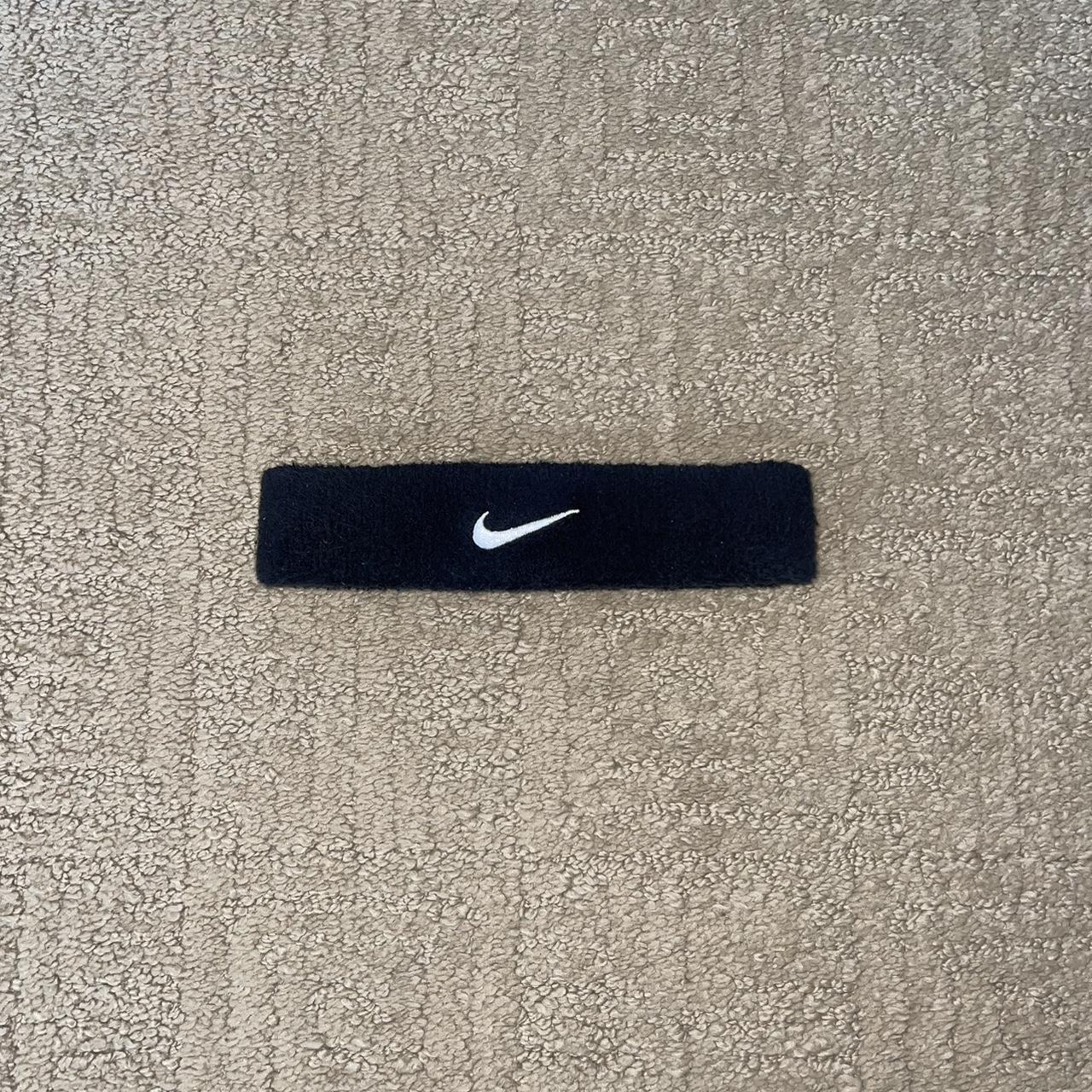 Black Nike Headband Worn Once Zero flaws 10/10... - Depop