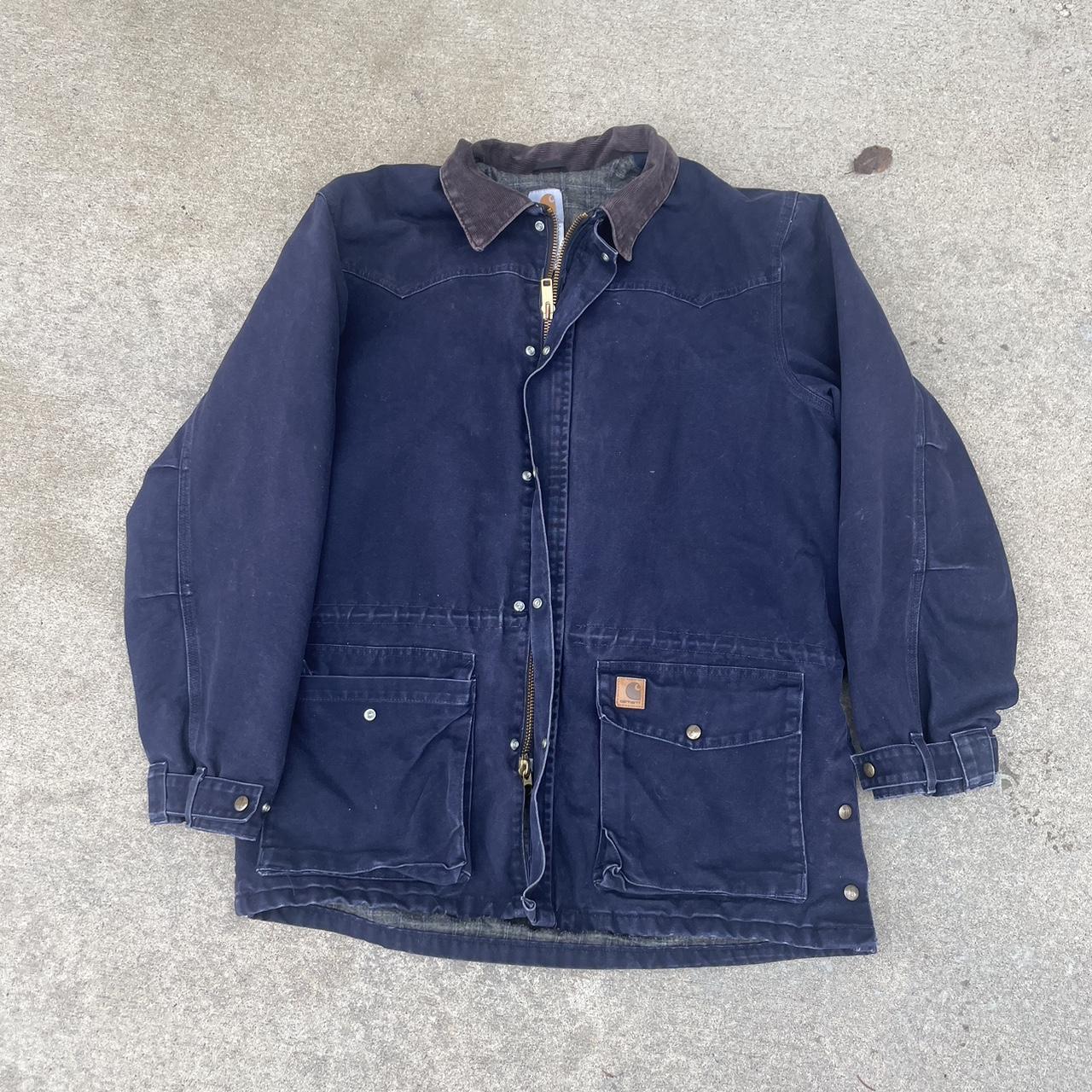 Vintage Carhartt detriot jacket Open to... - Depop