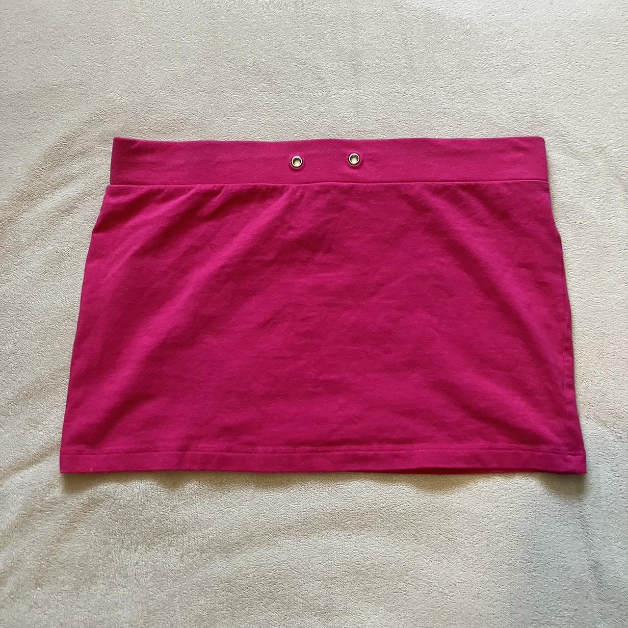 Pink Micro Mini skirt Zenana outfitters Hot pink... - Depop