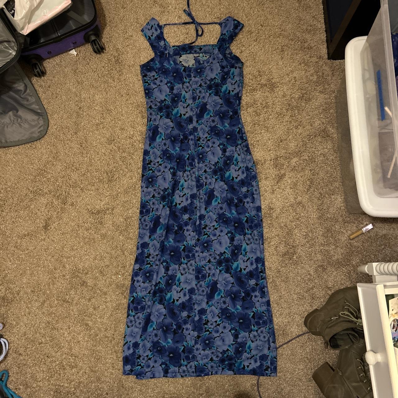 Byer Too! Women's Blue Dress | Depop