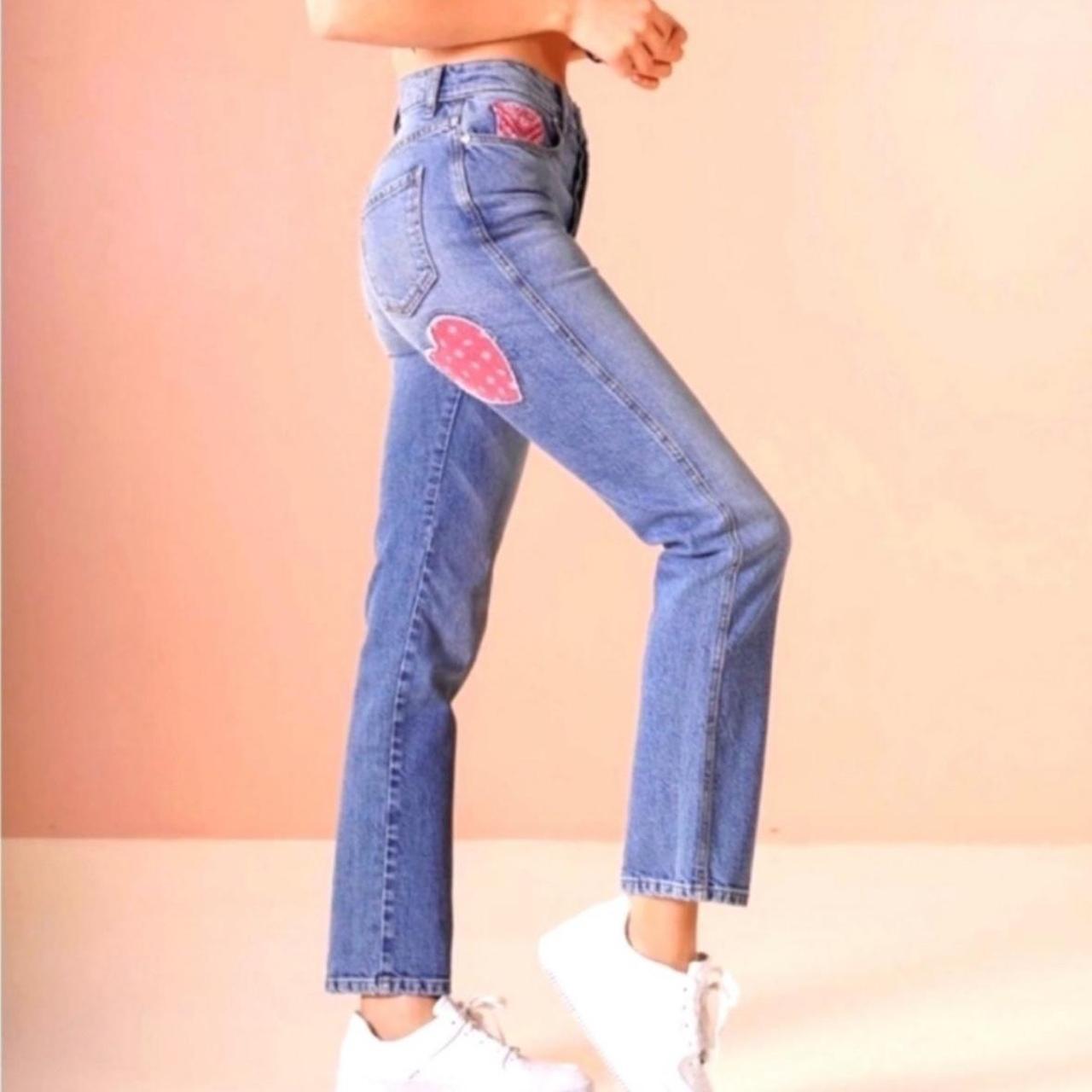 Revice outlet heart denim jeans