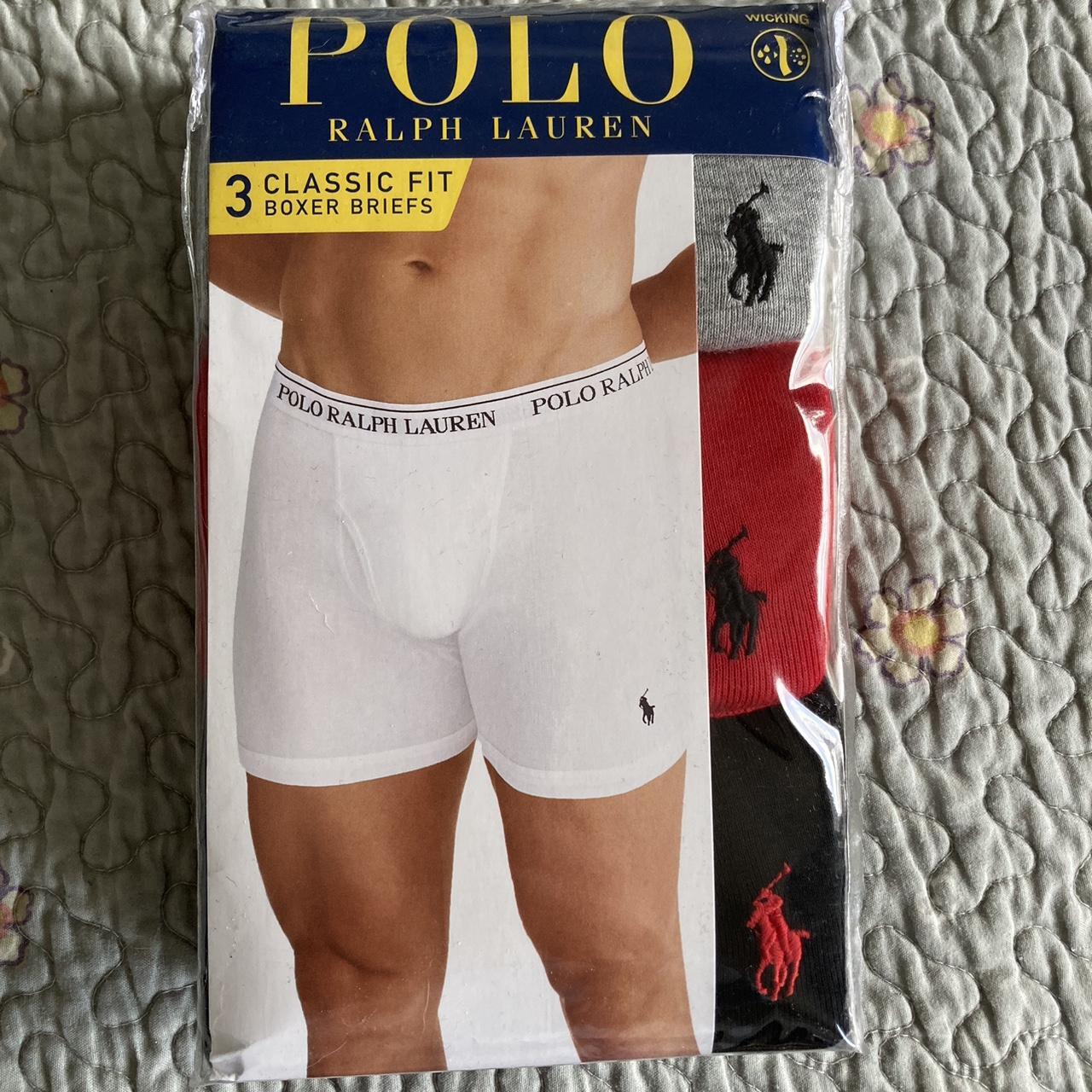 New Polo Ralph Lauren 3-pack boxer briefs. Men's - Depop