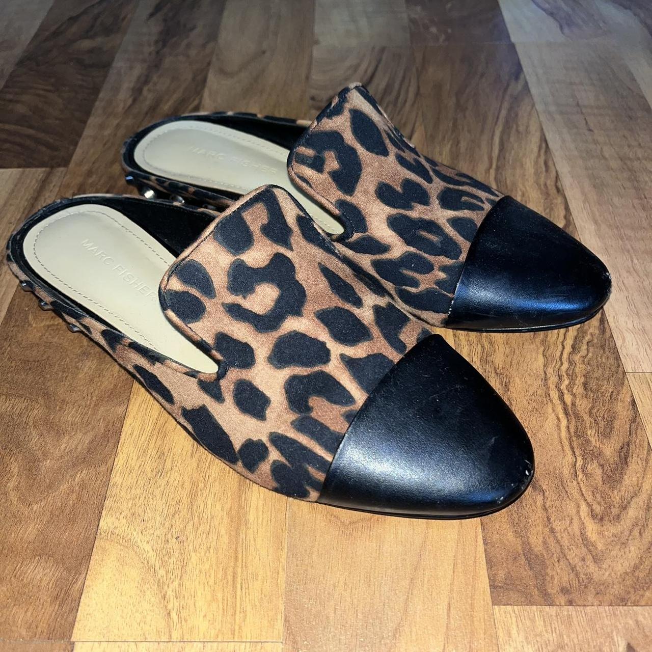 Marc fisher 2025 leopard mules