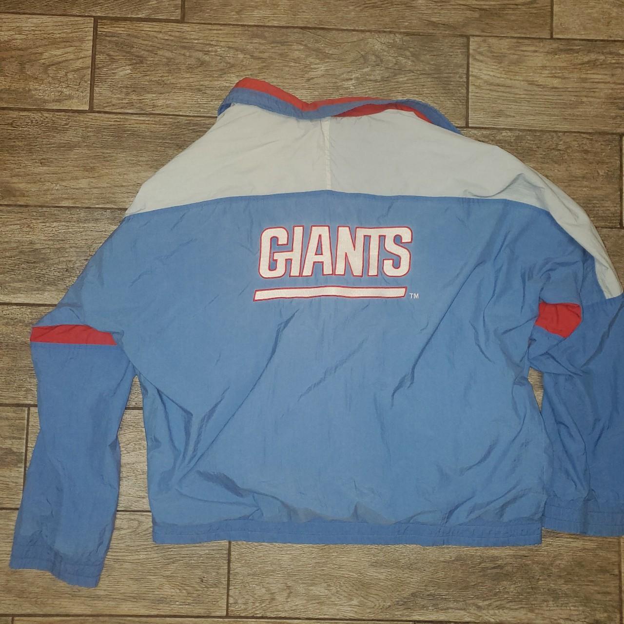 Vintage 90s NY Giants Starter Jacket Has some minor - Depop