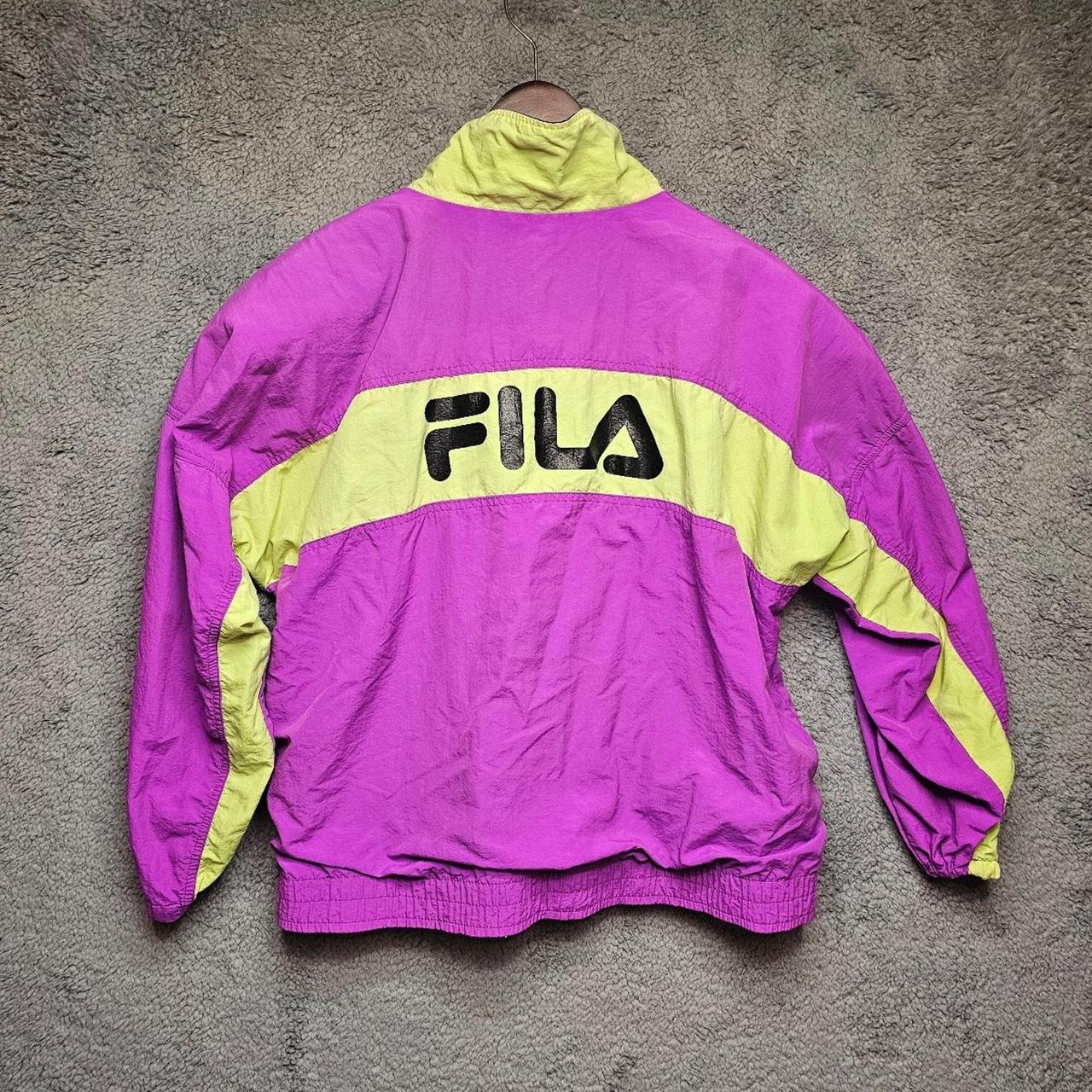 Fila colorblock windbreaker best sale