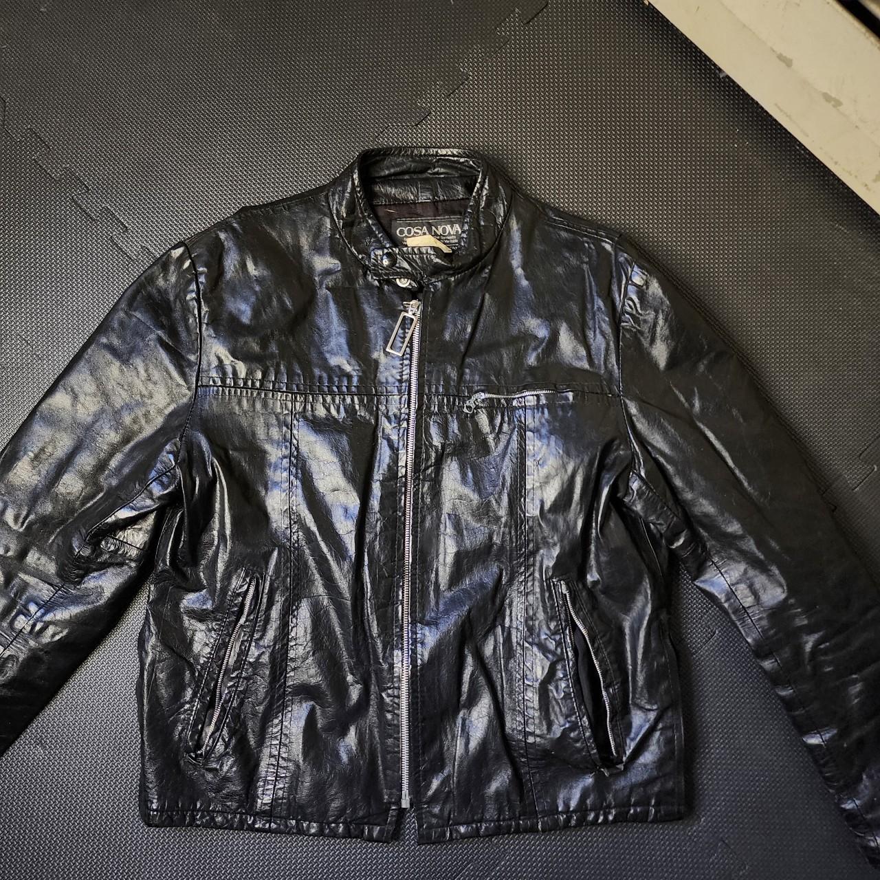 cosa nova leather jacket