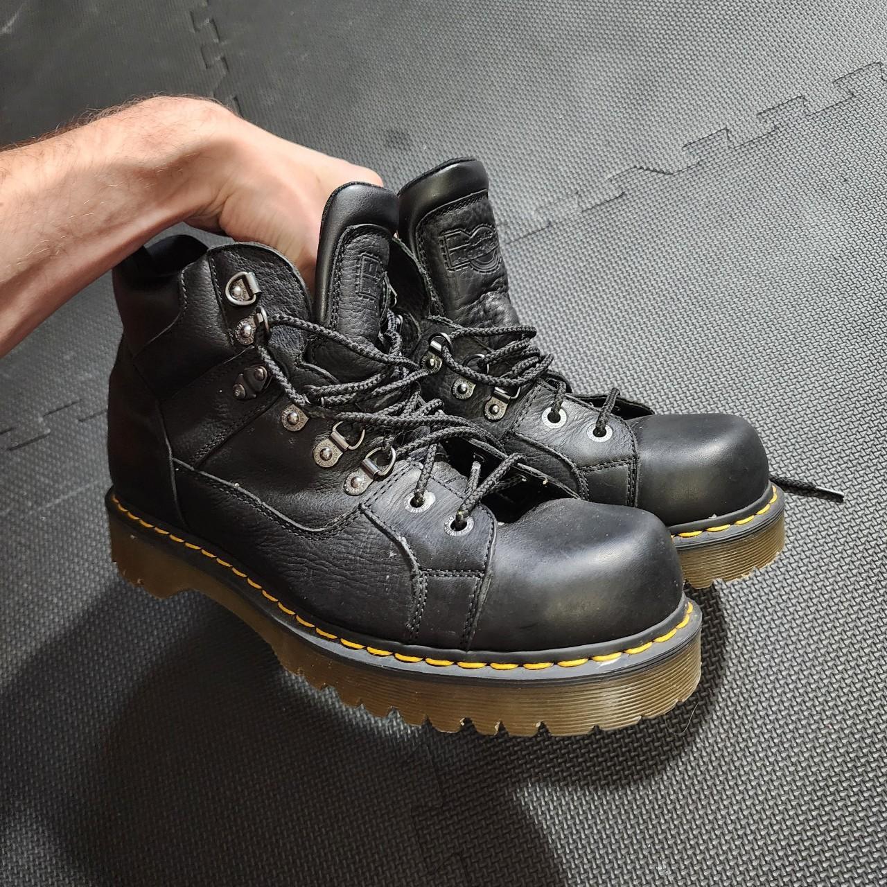 Dr Marten combat Boots Size 12 Drmarten boots... Depop