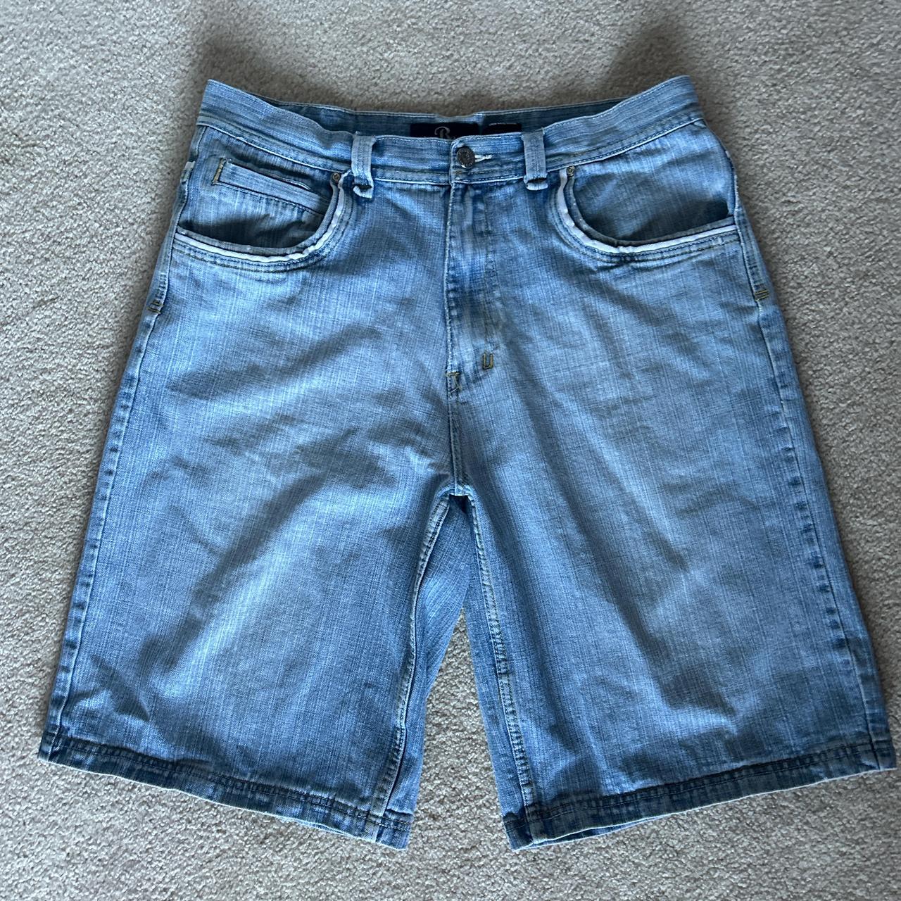 Men's Shorts - Blue - 38" – Basic Code Jorts | 38 - image 2