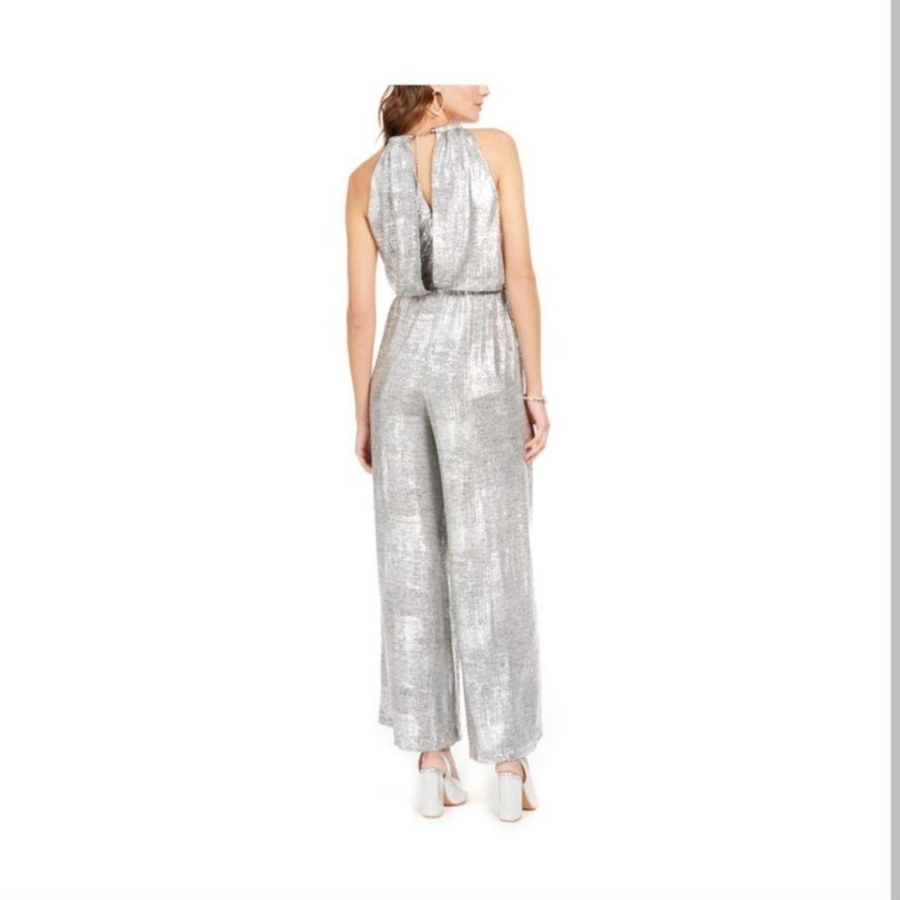 VINCE CAMUTO mettalic jumper, with pockets Depop