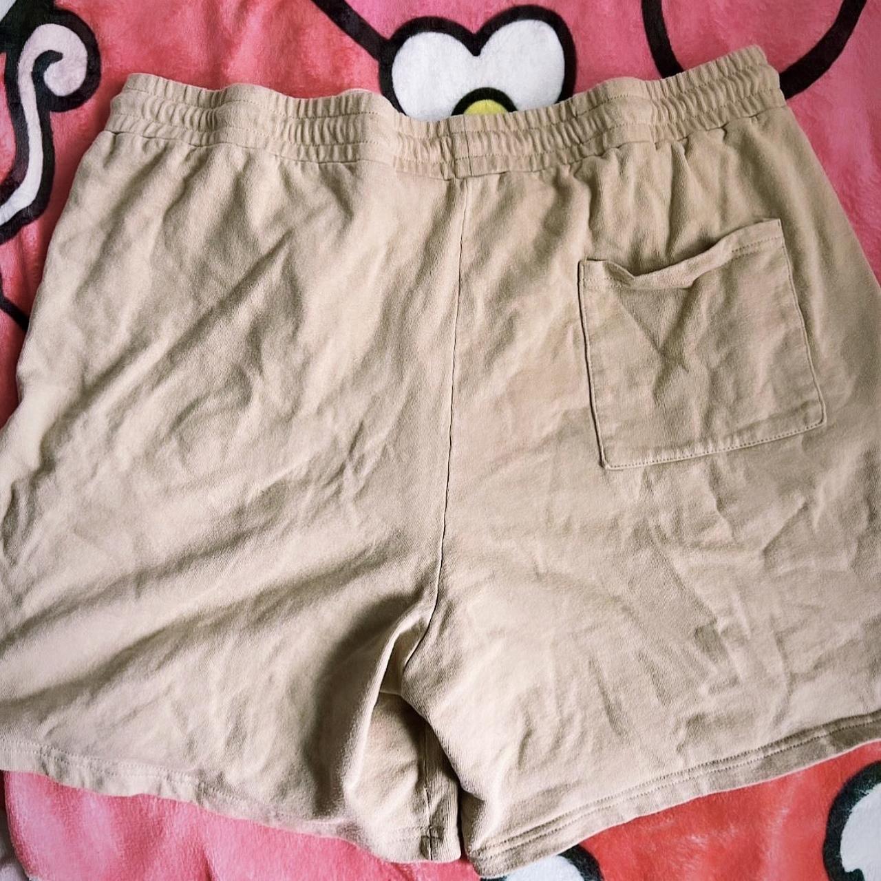 SHEIN Men's Khaki Shorts Depop