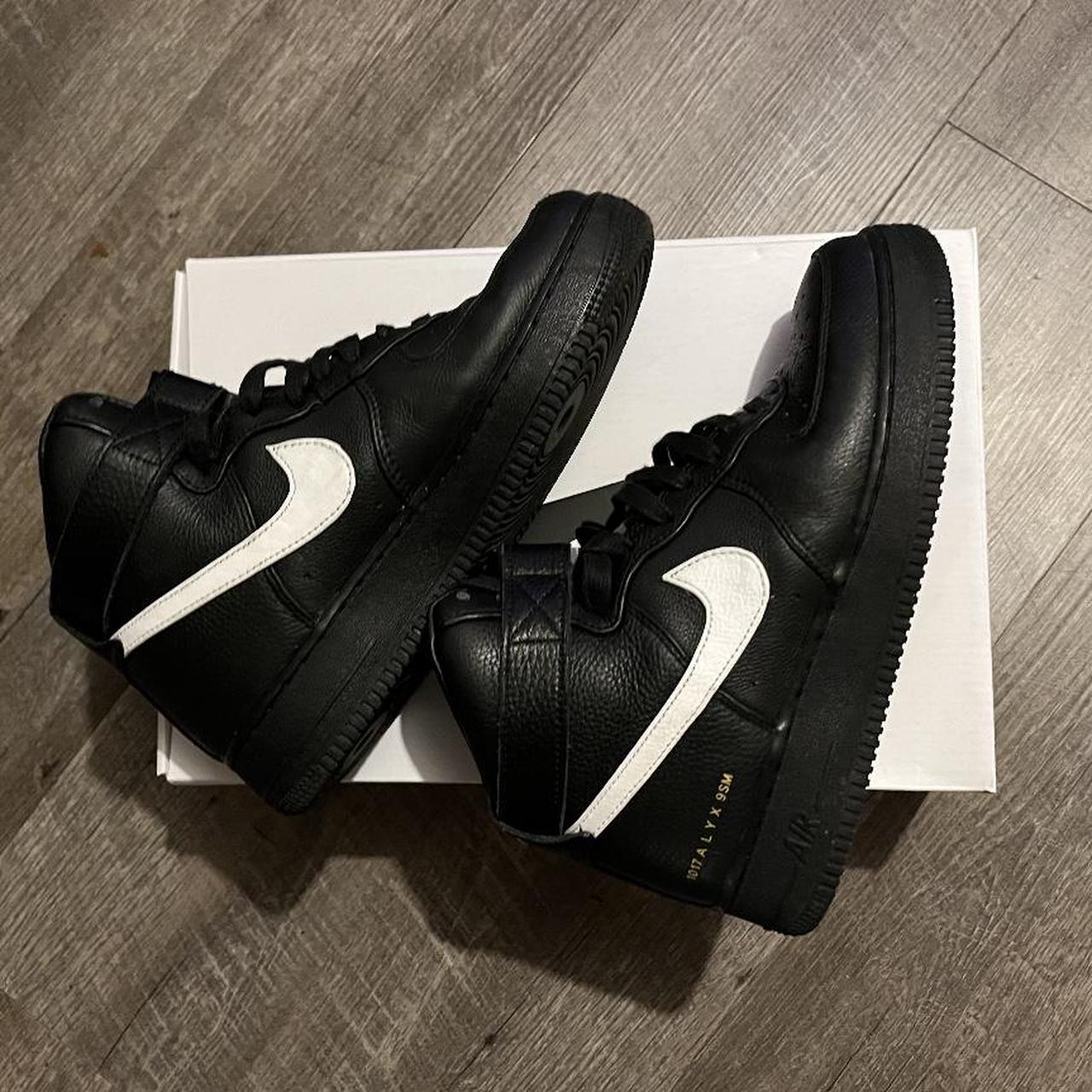 1017 ALYX 9SM Men's Black and White Trainers | Depop