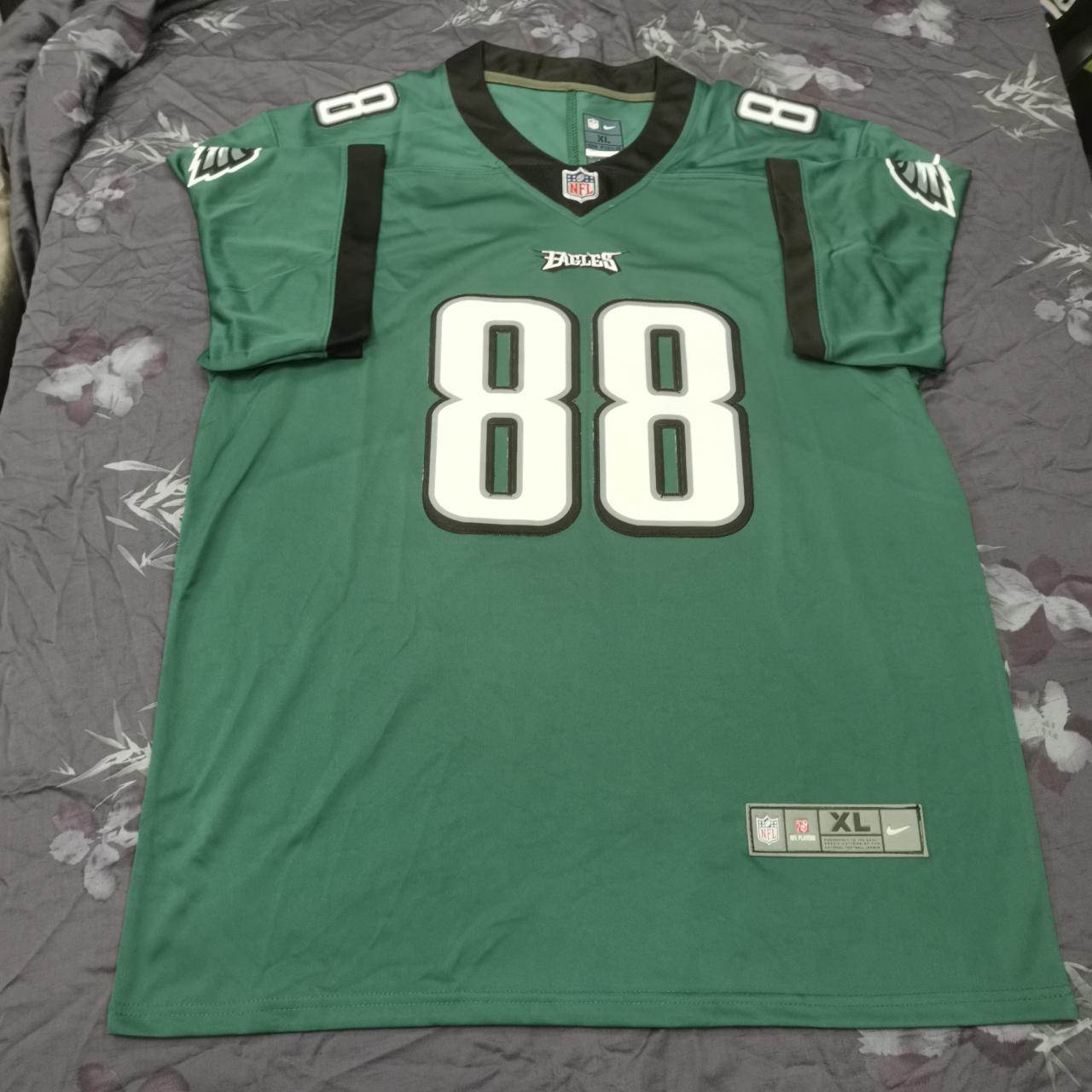 Game Men's Dallas Goedert White Road Jersey - #88 Football